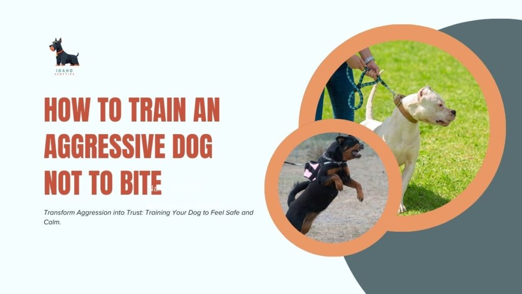 How to Train an Aggressive Dog not to Bite