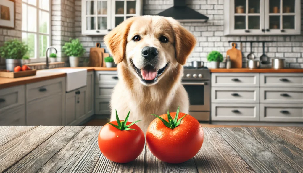 can dogs have tomato