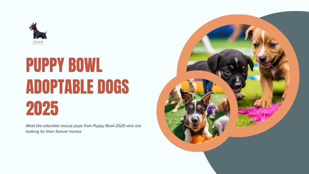 Puppy Bowl Adoptable Dogs 2025