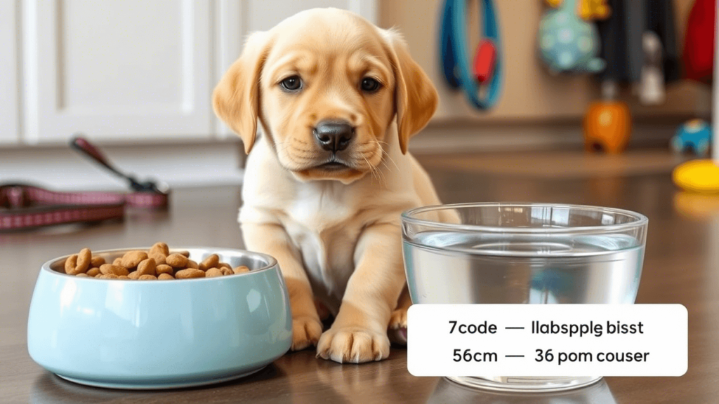 how much to feed a labrador puppy