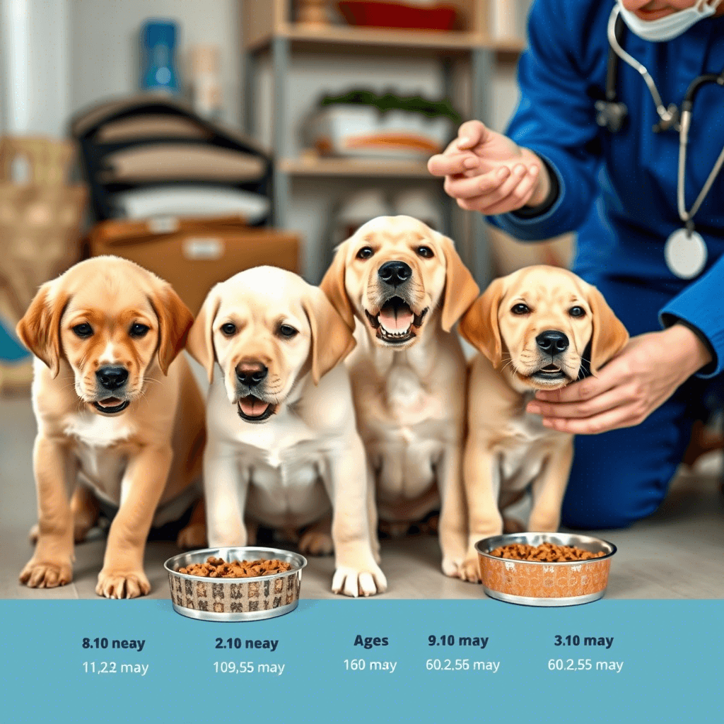 how much to feed a labrador puppy