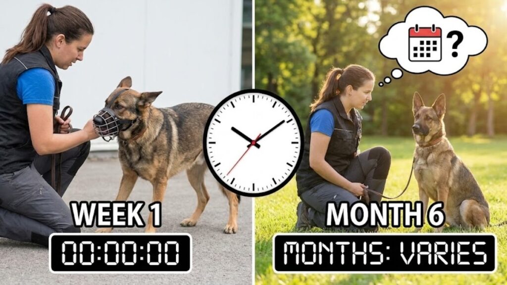 How Long Does It Take to Train an Aggressive Dog