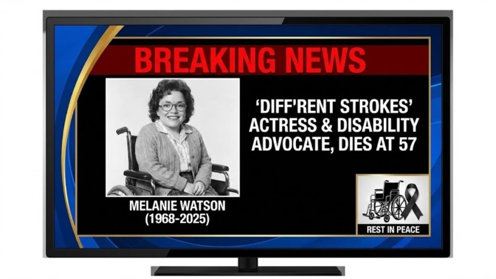 Melanie Watson, ‘Diffrent Strokes’ Actress and Disability Advocate, Dies at 57