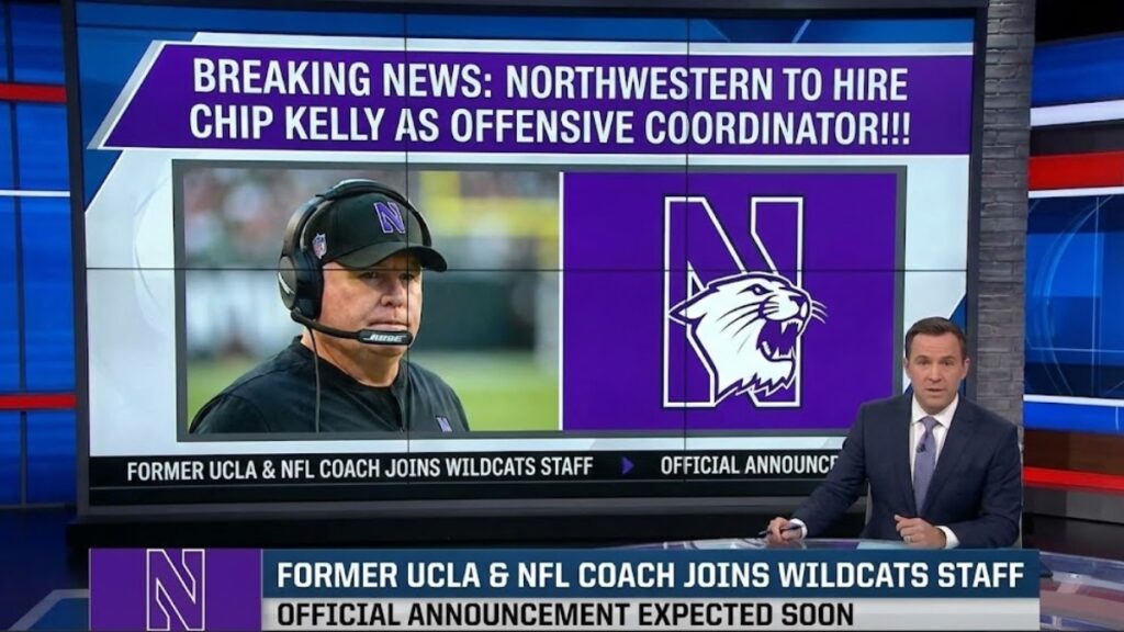 Northwestern to Hire Chip Kelly as Offensive Coordinator!!!